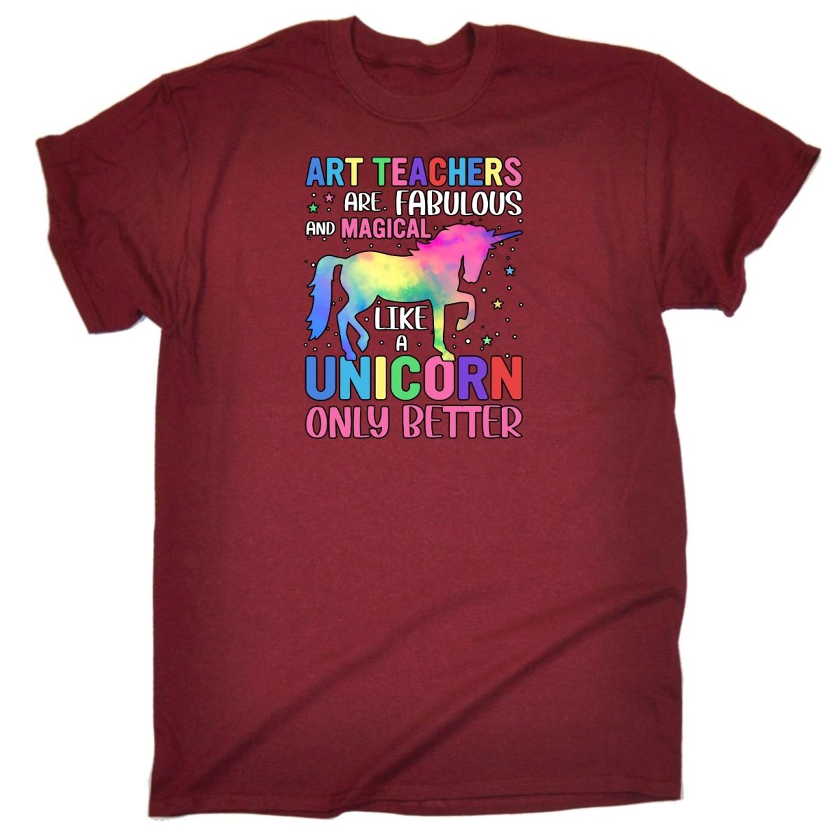Art Teachers Fabulous And Magical Like Unicorns - Mens Funny T-Shirt Tshirts Tee Shirt - 123t Australia | Funny T-Shirts Mugs Novelty Gifts