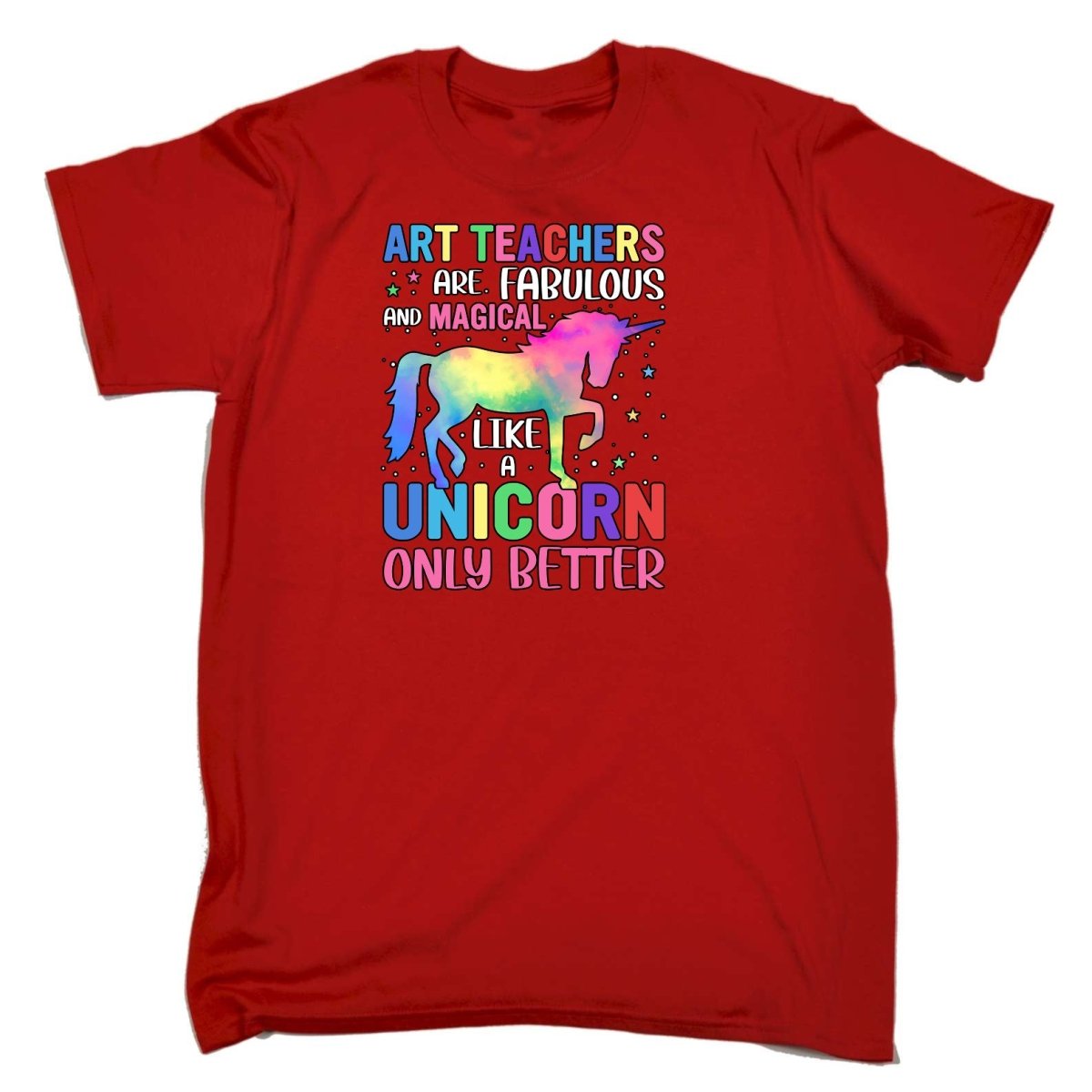 Art Teachers Fabulous And Magical Like Unicorns - Mens Funny T-Shirt Tshirts Tee Shirt - 123t Australia | Funny T-Shirts Mugs Novelty Gifts