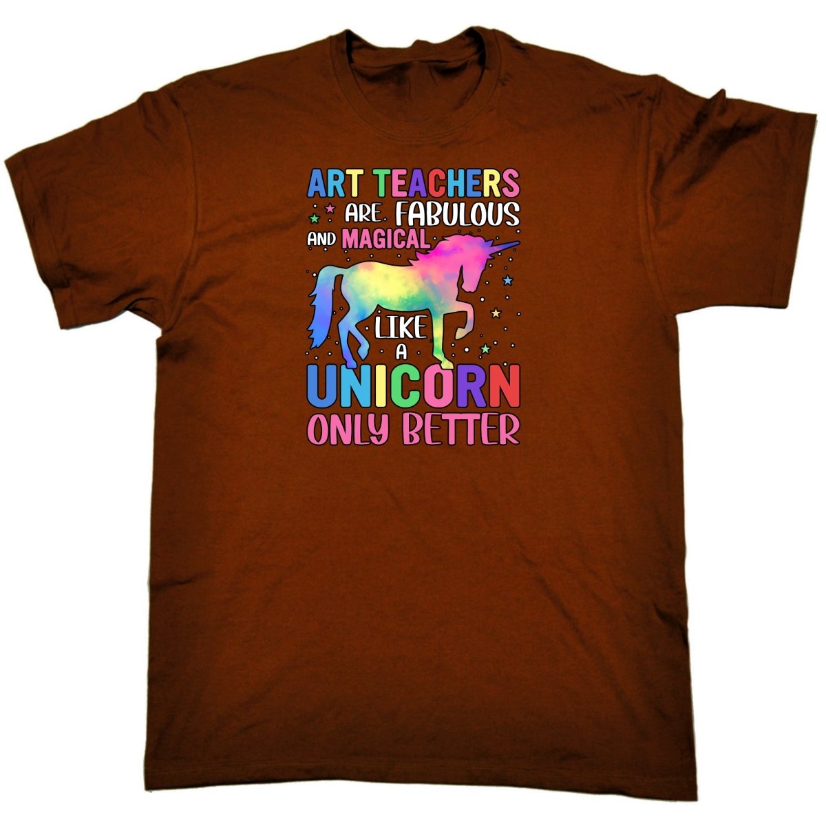 Art Teachers Fabulous And Magical Like Unicorns - Mens Funny T-Shirt Tshirts Tee Shirt - 123t Australia | Funny T-Shirts Mugs Novelty Gifts