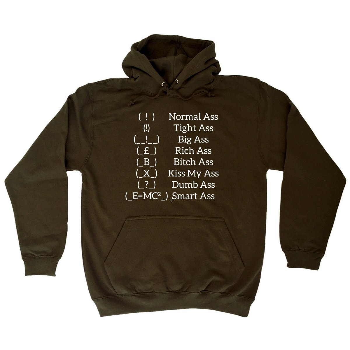 Ass Types - Funny Novelty Hoodies Hoodie - 123t Australia | Funny T-Shirts Mugs Novelty Gifts