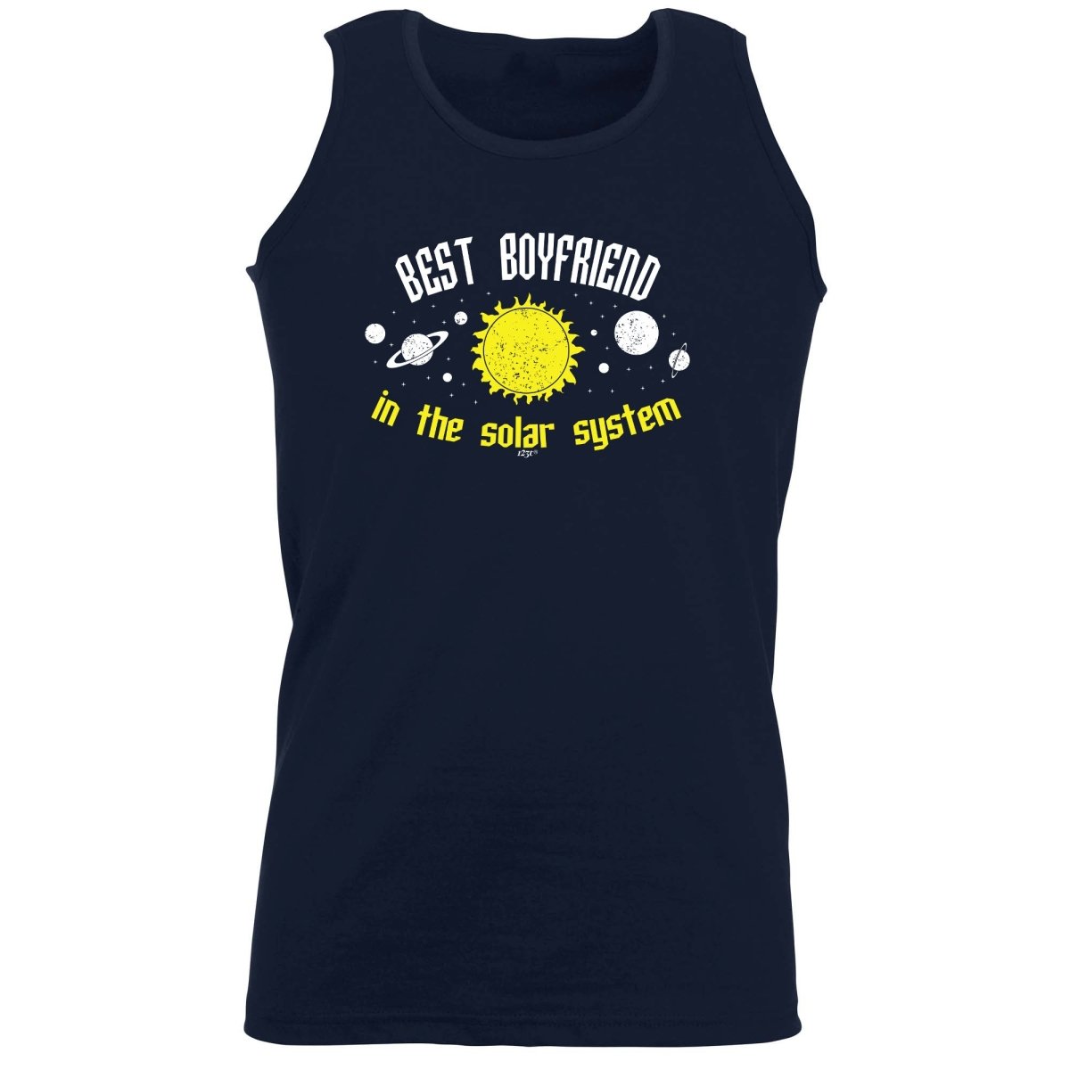 Best Boyfriend Solar System - Funny Novelty Vest Singlet Unisex Tank Top - 123t Australia | Funny T-Shirts Mugs Novelty Gifts