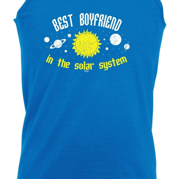Best Boyfriend Solar System - Funny Novelty Vest Singlet Unisex Tank Top - 123t Australia | Funny T-Shirts Mugs Novelty Gifts