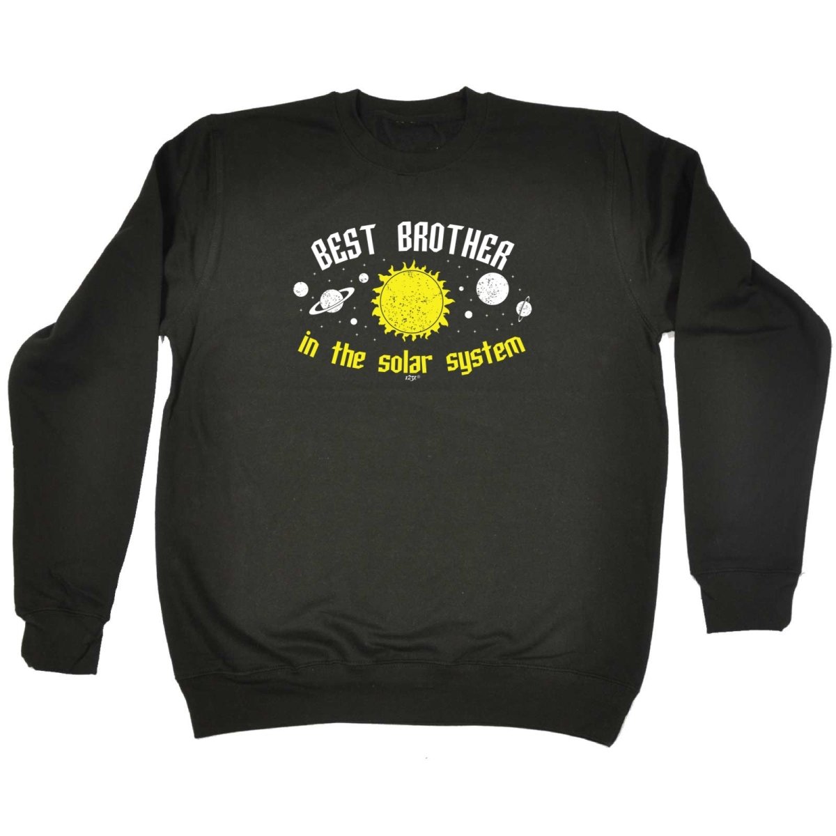 Best Brother Solar System - Funny Novelty Sweatshirt - 123t Australia | Funny T-Shirts Mugs Novelty Gifts