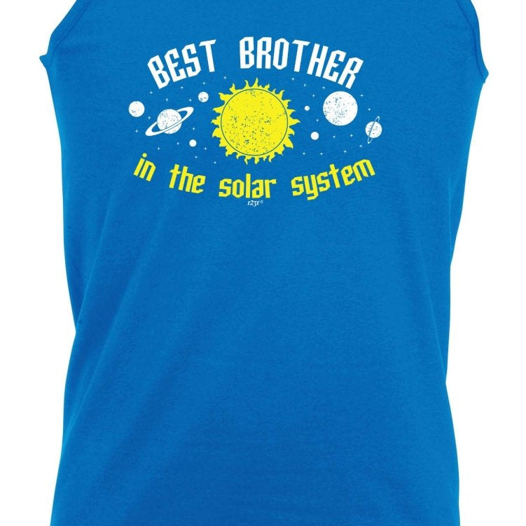 Best Brother Solar System - Funny Novelty Vest Singlet Unisex Tank Top - 123t Australia | Funny T-Shirts Mugs Novelty Gifts