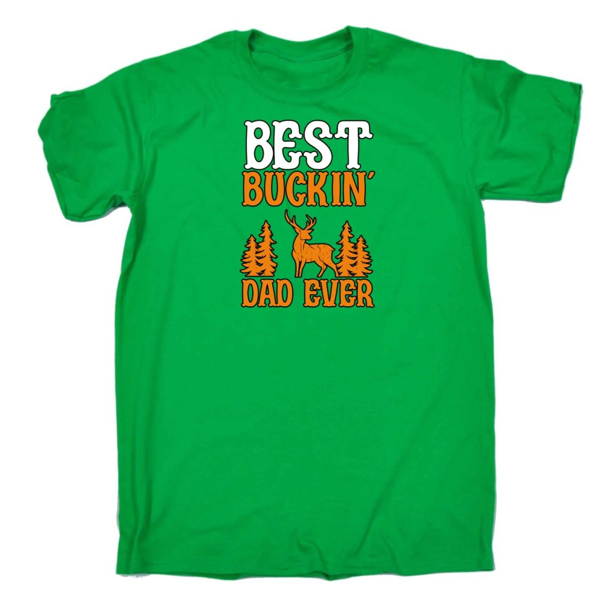 Best Buckin Dad Ever Deer - Mens Funny T-Shirt Tshirts - 123t Australia | Funny T-Shirts Mugs Novelty Gifts