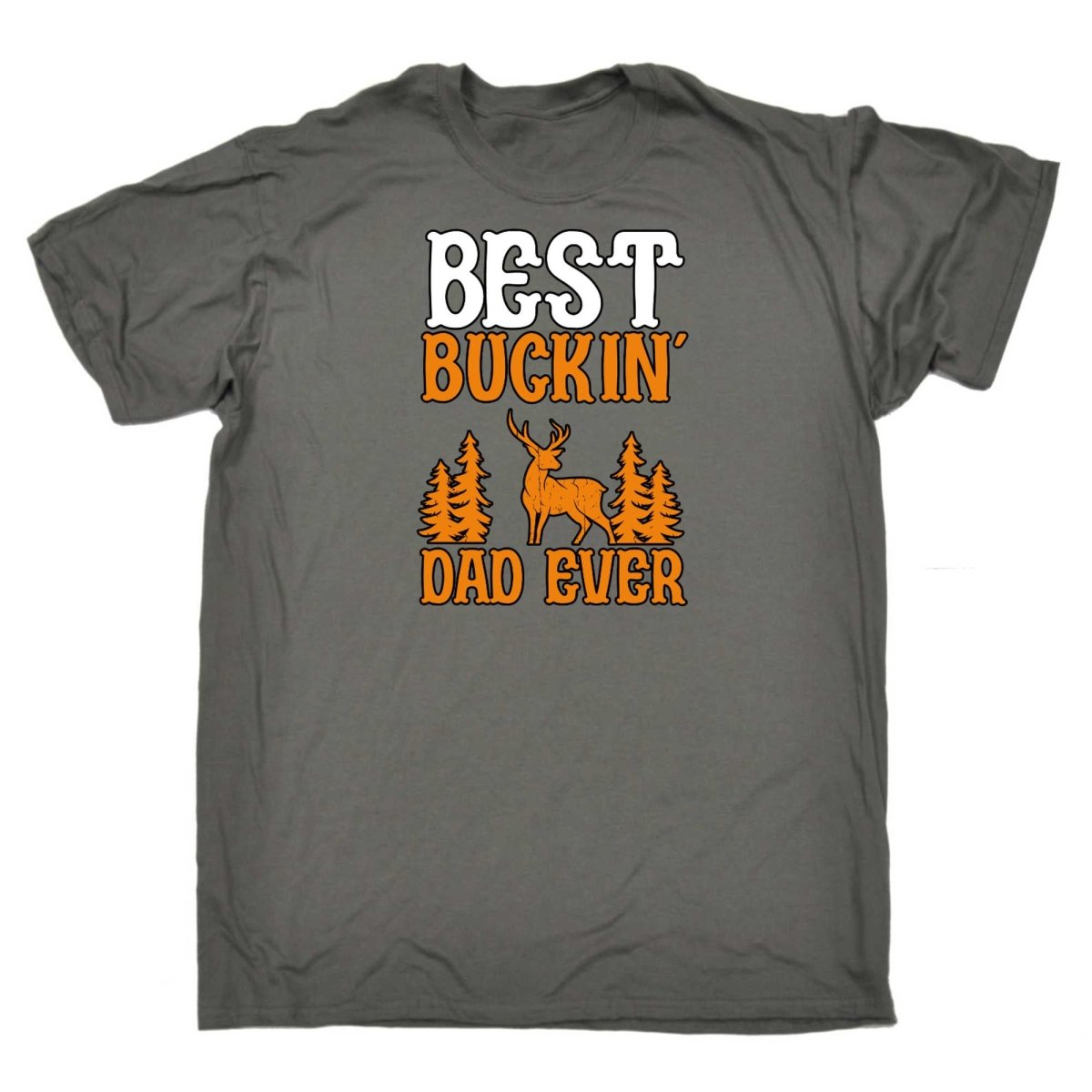 Best Buckin Dad Ever Deer - Mens Funny T-Shirt Tshirts - 123t Australia | Funny T-Shirts Mugs Novelty Gifts