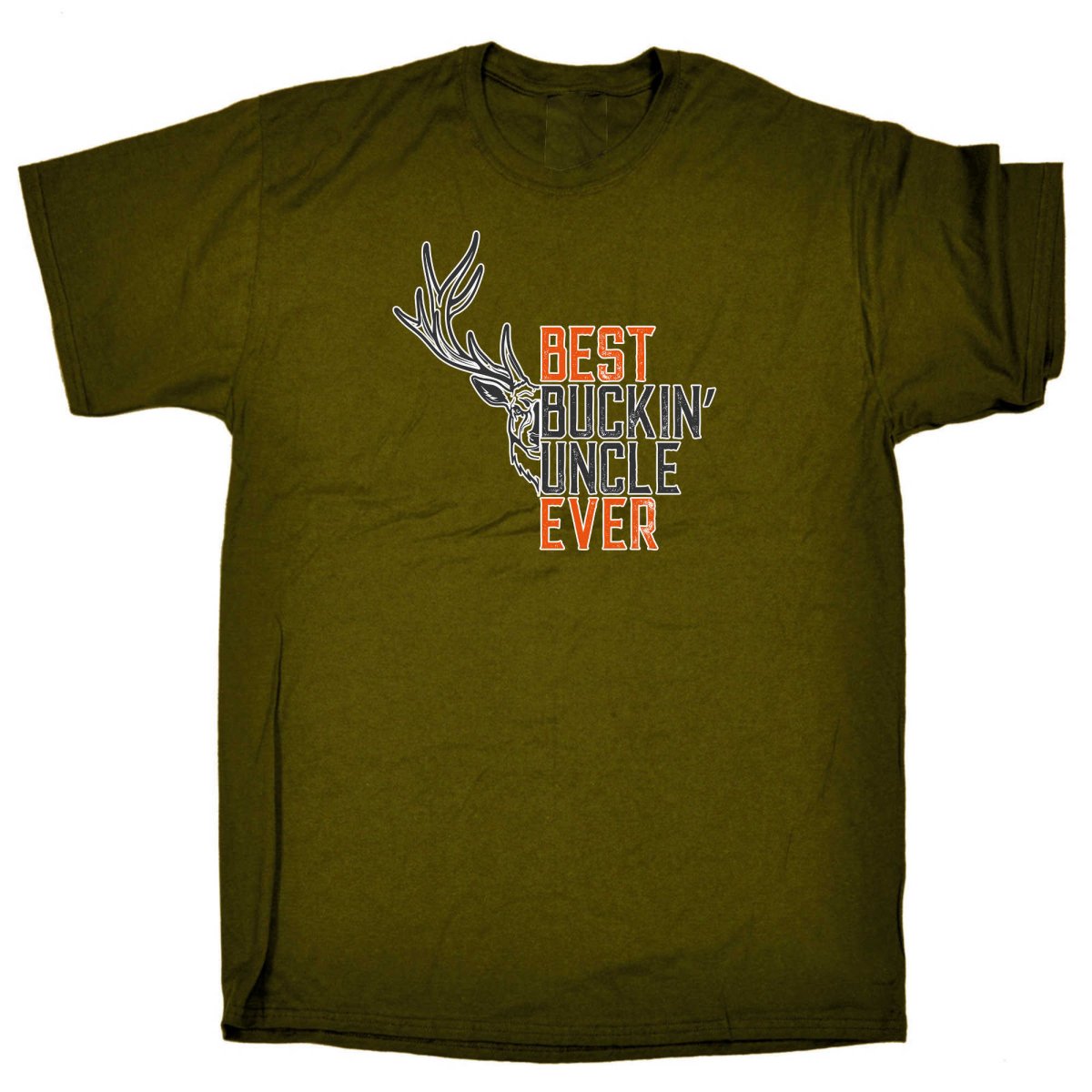 Best Buckin Uncle Ever - Mens Funny T-Shirt Tshirts - 123t Australia | Funny T-Shirts Mugs Novelty Gifts