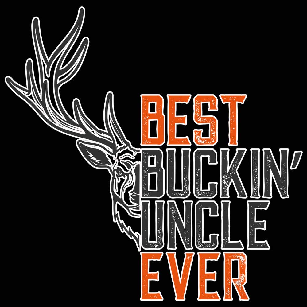 Best Buckin Uncle Ever - Mens Funny T-Shirt Tshirts - 123t Australia | Funny T-Shirts Mugs Novelty Gifts