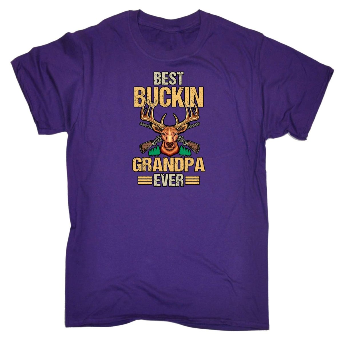Best Bucking Grandpa Ever - Mens Funny T-Shirt Tshirts Tee Shirt - 123t Australia | Funny T-Shirts Mugs Novelty Gifts