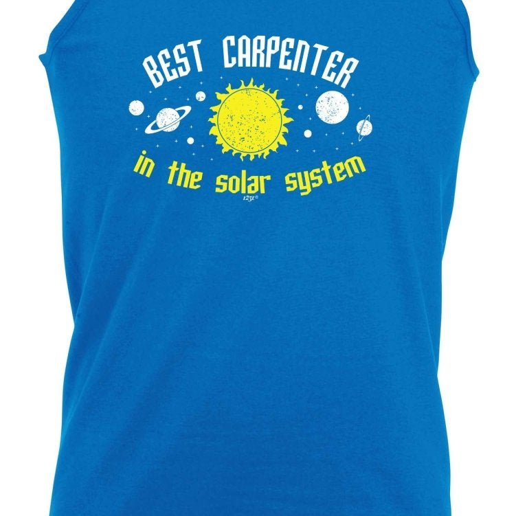 Best Carpenter Solar System - Funny Novelty Vest Singlet Unisex Tank Top - 123t Australia | Funny T-Shirts Mugs Novelty Gifts