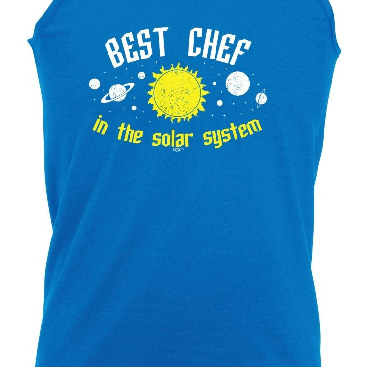 Best Chef Solar System - Funny Novelty Vest Singlet Unisex Tank Top - 123t Australia | Funny T-Shirts Mugs Novelty Gifts