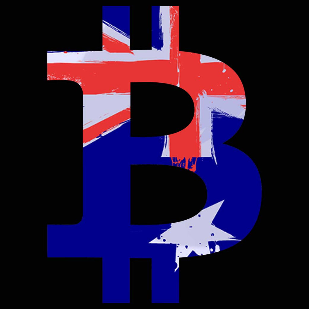 Bitcoin Australia Flag Money Currency - Mens 123t Funny T-Shirt Tshirts