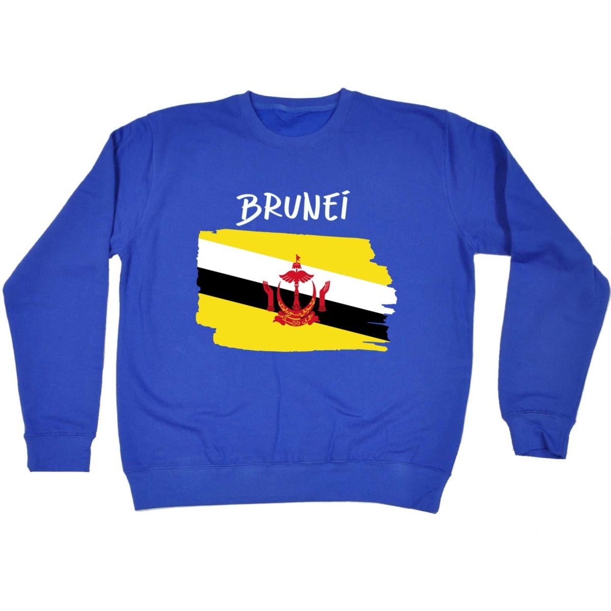 Brunei Country Flag Nationality - Sweatshirt - 123t Australia | Funny T-Shirts Mugs Novelty Gifts