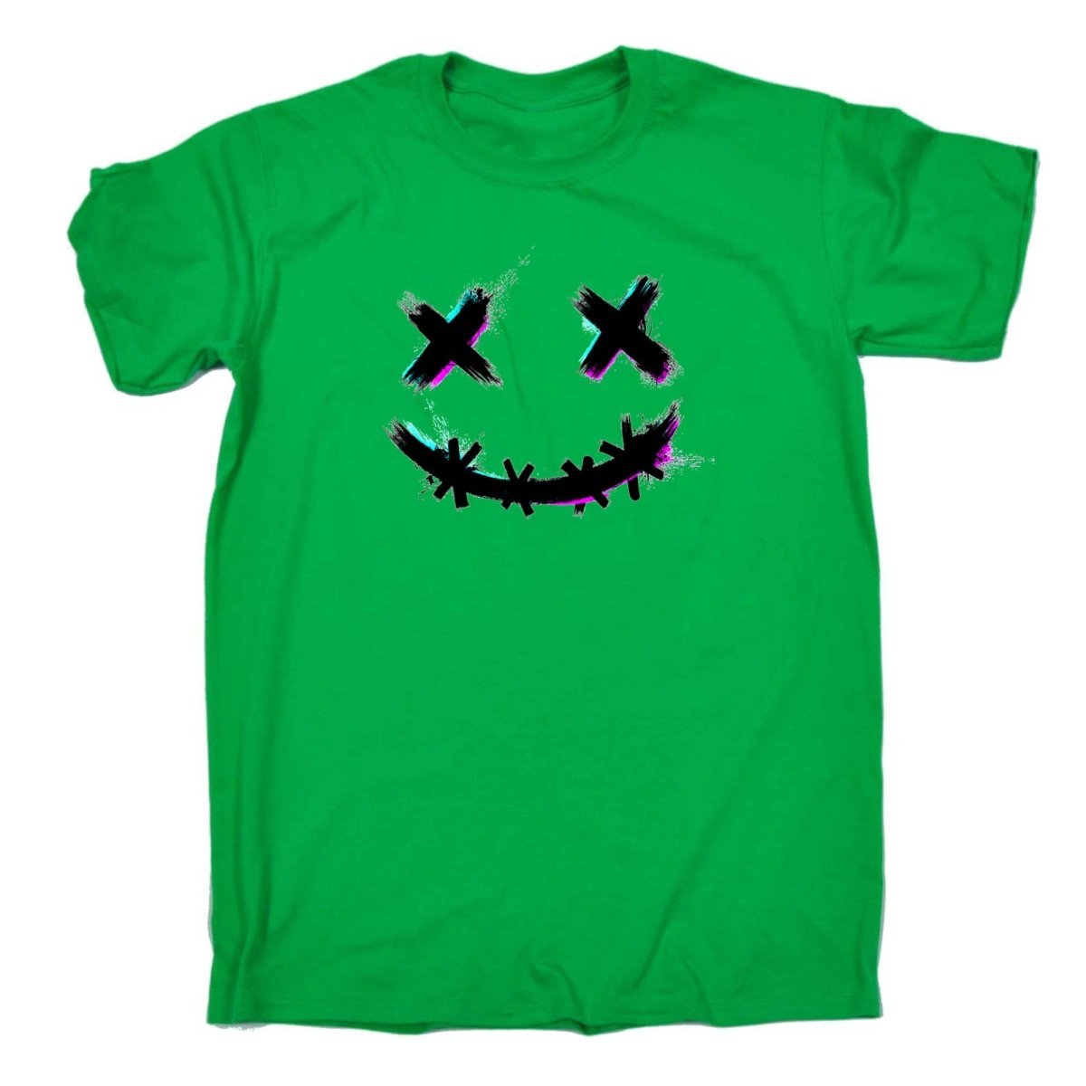 Brush Stroke Smile Fashion - Mens Funny T-Shirt Tshirts - 123t Australia | Funny T-Shirts Mugs Novelty Gifts