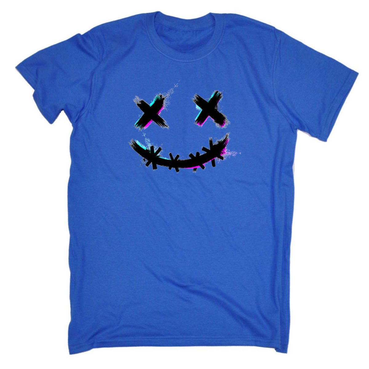 Brush Stroke Smile Fashion - Mens Funny T-Shirt Tshirts - 123t Australia | Funny T-Shirts Mugs Novelty Gifts