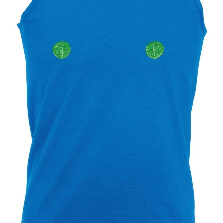 Brussel Sprout Nipple - Funny Novelty Vest Singlet Unisex Tank Top - 123t Australia | Funny T-Shirts Mugs Novelty Gifts