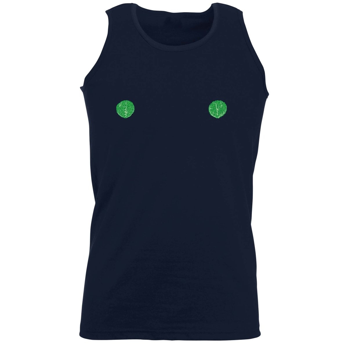 Brussel Sprout Nipple - Funny Novelty Vest Singlet Unisex Tank Top - 123t Australia | Funny T-Shirts Mugs Novelty Gifts