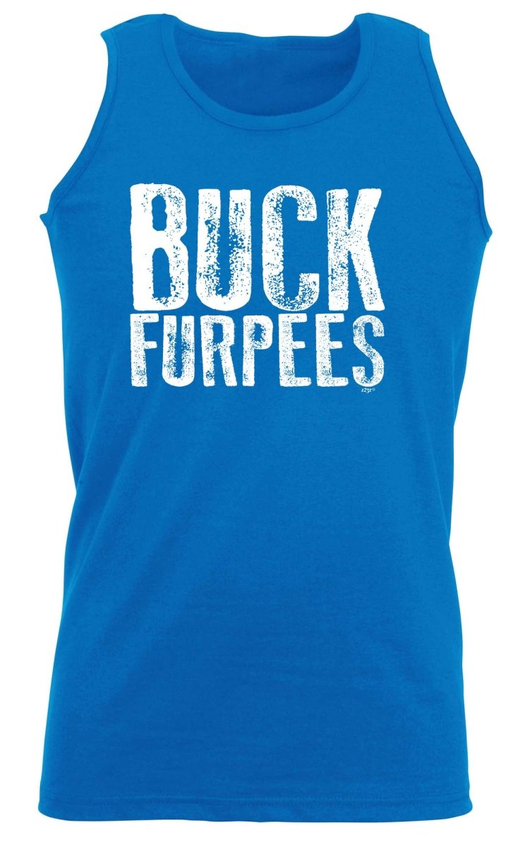 Buck Furpees - Funny Novelty Vest Singlet Unisex Tank Top - 123t Australia | Funny T-Shirts Mugs Novelty Gifts