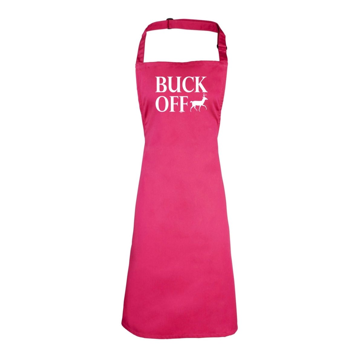 Buck Off - Funny Novelty Kitchen Adult Apron - 123t Australia | Funny T-Shirts Mugs Novelty Gifts