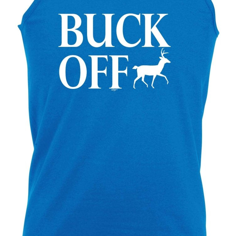 Buck Off - Funny Novelty Vest Singlet Unisex Tank Top - 123t Australia | Funny T-Shirts Mugs Novelty Gifts