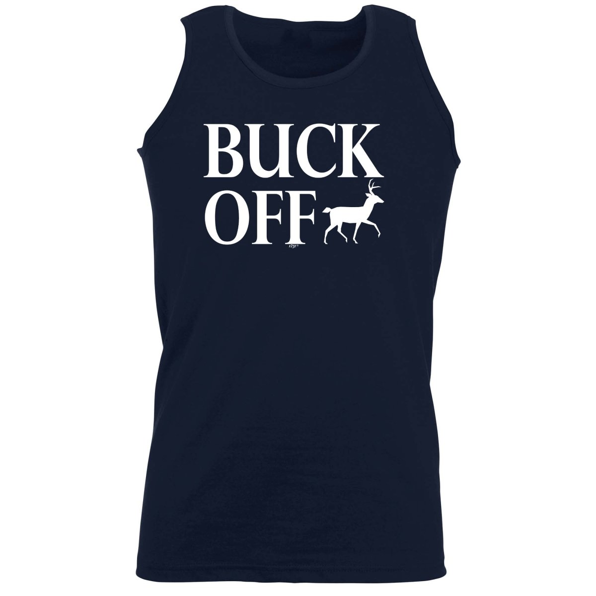 Buck Off - Funny Novelty Vest Singlet Unisex Tank Top - 123t Australia | Funny T-Shirts Mugs Novelty Gifts