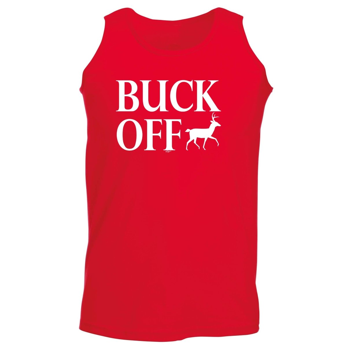Buck Off - Funny Novelty Vest Singlet Unisex Tank Top - 123t Australia | Funny T-Shirts Mugs Novelty Gifts