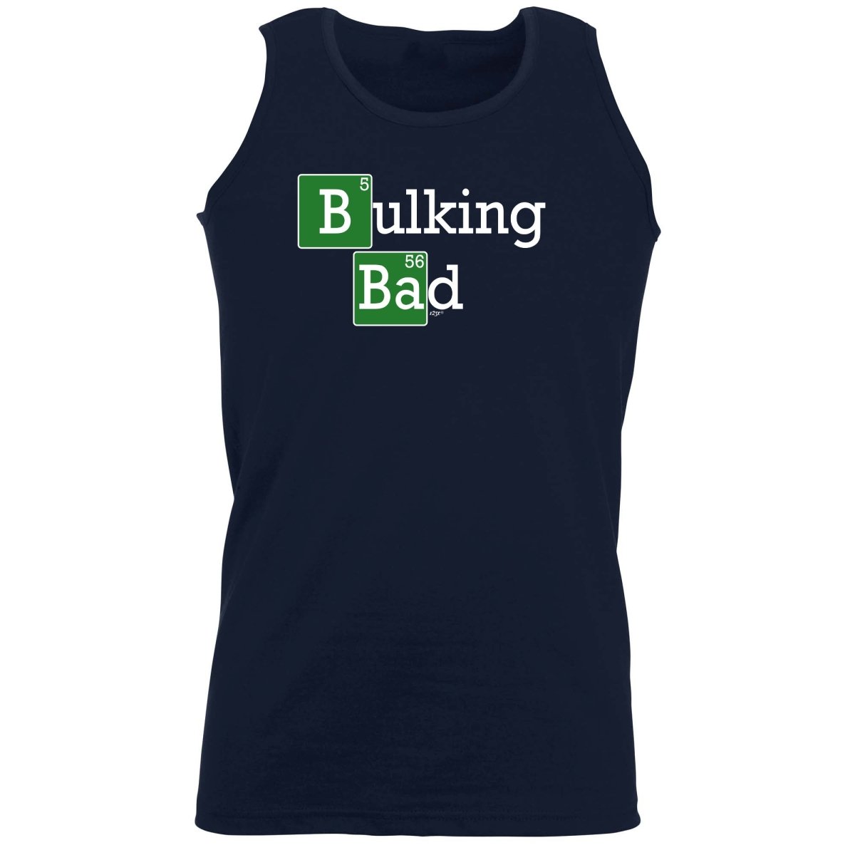 Bulking Bad - Funny Novelty Vest Singlet Unisex Tank Top - 123t Australia | Funny T-Shirts Mugs Novelty Gifts