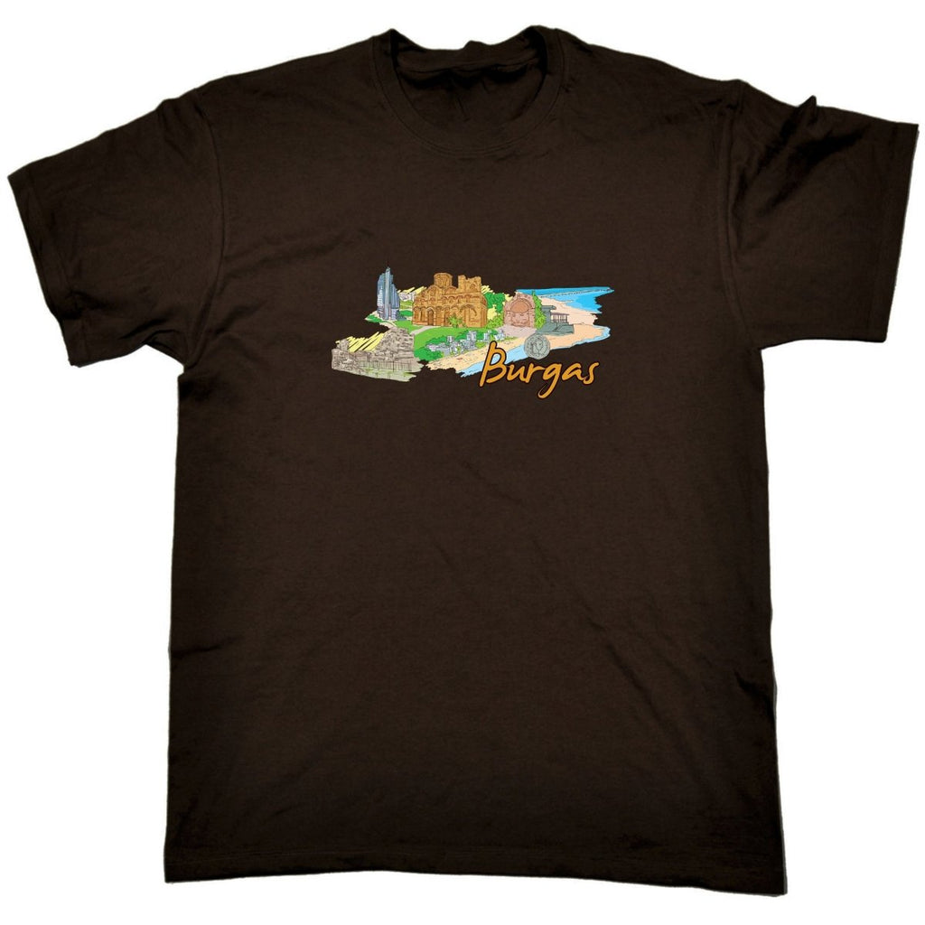 Burgas Bulgaria Country Flag Destination - Mens Funny T-Shirt Tshirts - 123t Australia | Funny T-Shirts Mugs Novelty Gifts