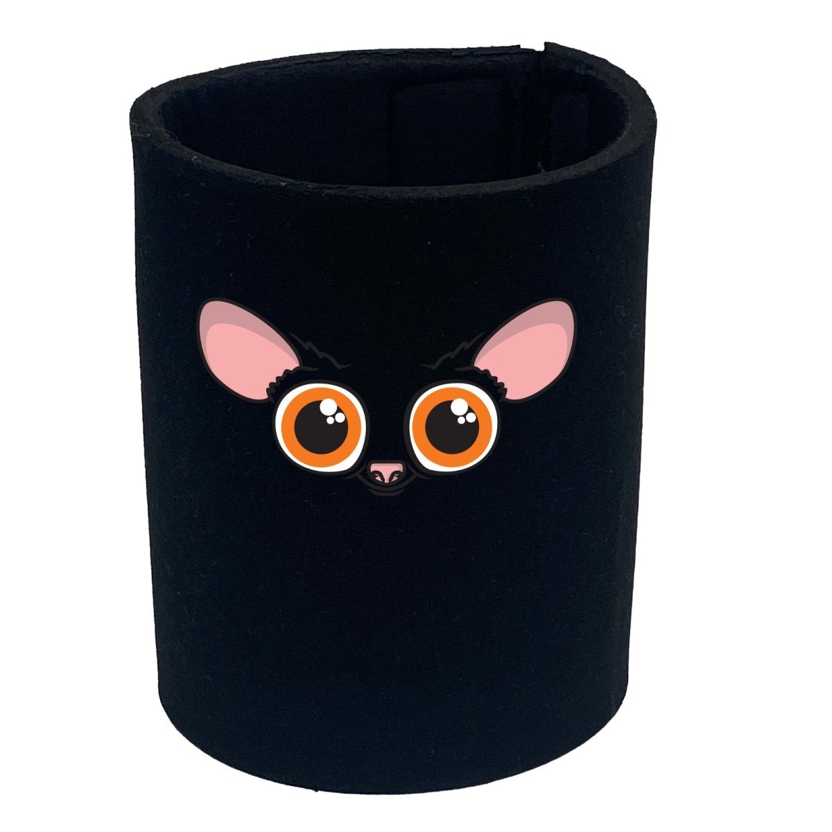 Bush Baby Animal Face Ani Mates - Funny Novelty Stubby Holder - 123t Australia | Funny T-Shirts Mugs Novelty Gifts