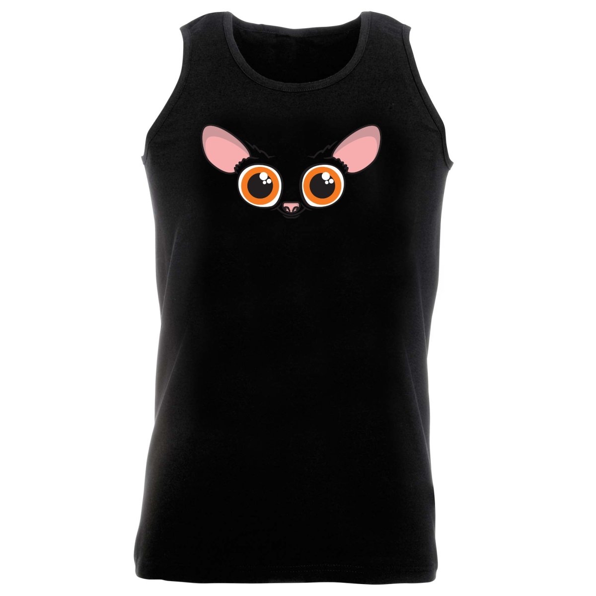 Bush Baby Animal Face Ani Mates - Funny Novelty Vest Singlet Unisex Tank Top - 123t Australia | Funny T-Shirts Mugs Novelty Gifts