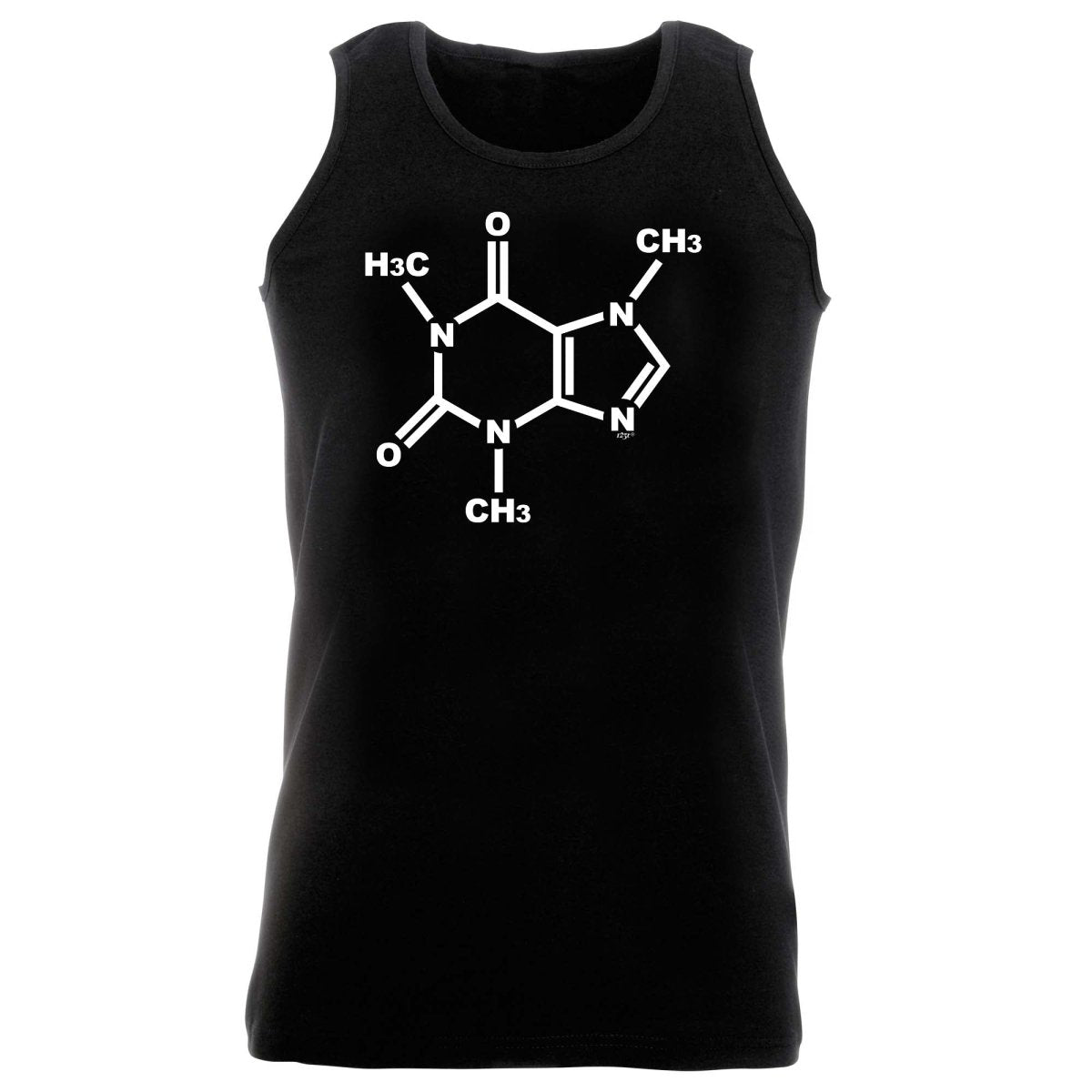 Caffeine Chemical - Funny Novelty Vest Singlet Unisex Tank Top - 123t Australia | Funny T-Shirts Mugs Novelty Gifts