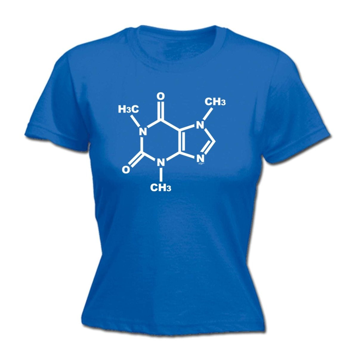 Caffeine Chemical - Funny Novelty Womens T-Shirt T Shirt Tshirt - 123t Australia | Funny T-Shirts Mugs Novelty Gifts