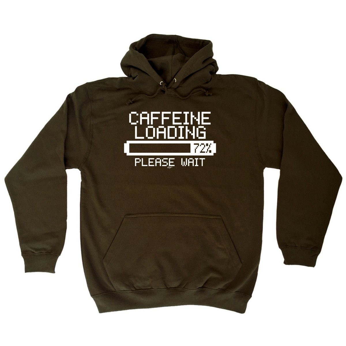 Caffeine Loading - Funny Novelty Hoodies Hoodie - 123t Australia | Funny T-Shirts Mugs Novelty Gifts