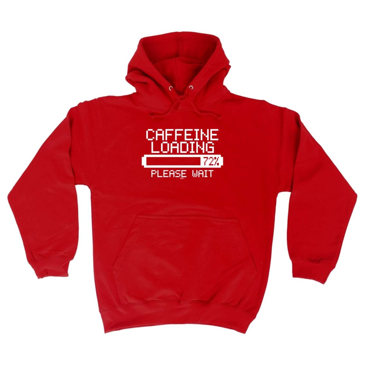Caffeine Loading - Funny Novelty Hoodies Hoodie - 123t Australia | Funny T-Shirts Mugs Novelty Gifts
