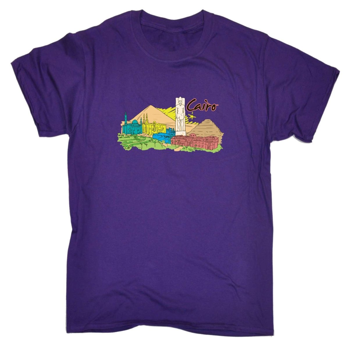 Cairo Egypt Country Flag Destination - Mens Funny T-Shirt Tshirts - 123t Australia | Funny T-Shirts Mugs Novelty Gifts