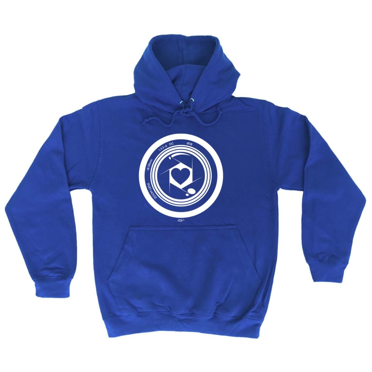 Camera Heart - Funny Novelty Hoodies Hoodie - 123t Australia | Funny T-Shirts Mugs Novelty Gifts