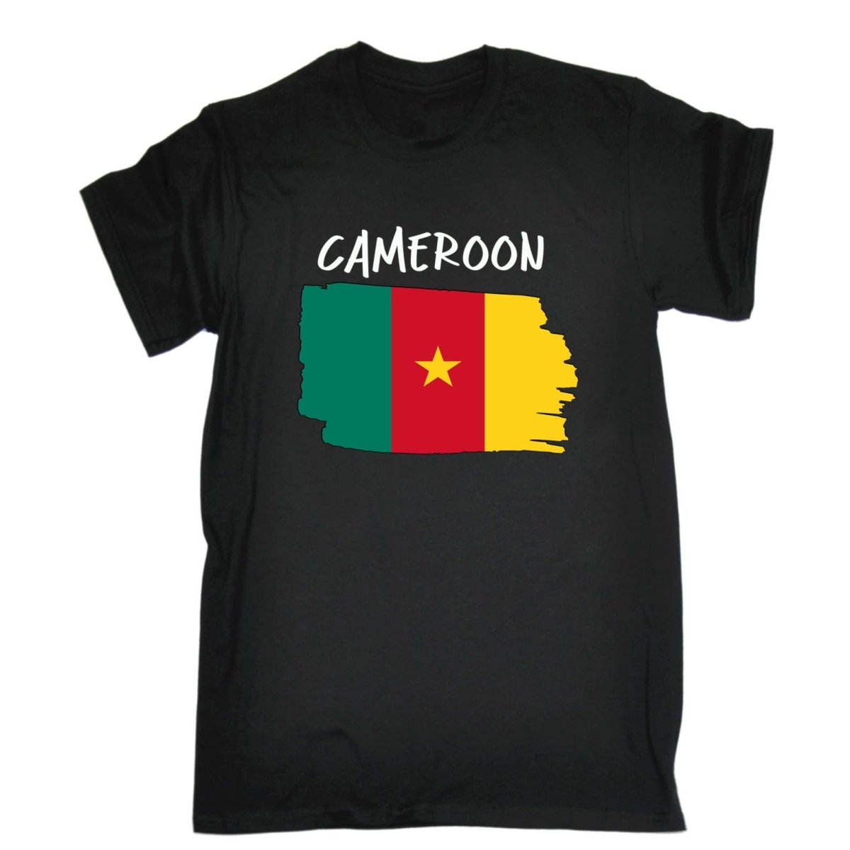 Cameroon - Country Flag Nationality Mens T-Shirt T Shirt Tshirts - 123t Australia | Funny T-Shirts Mugs Novelty Gifts