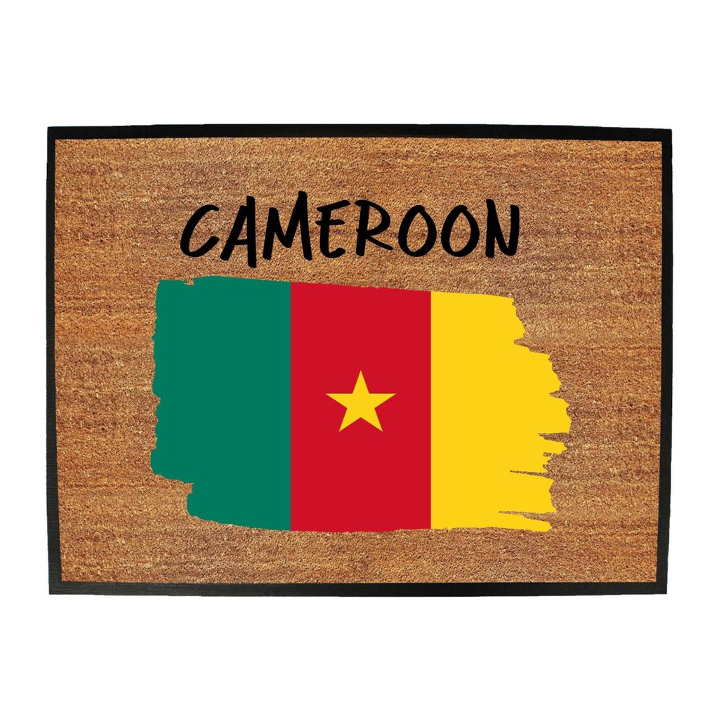 Cameroon Country Flag Nationality - Novelty Doormat - 123t Australia | Funny T-Shirts Mugs Novelty Gifts