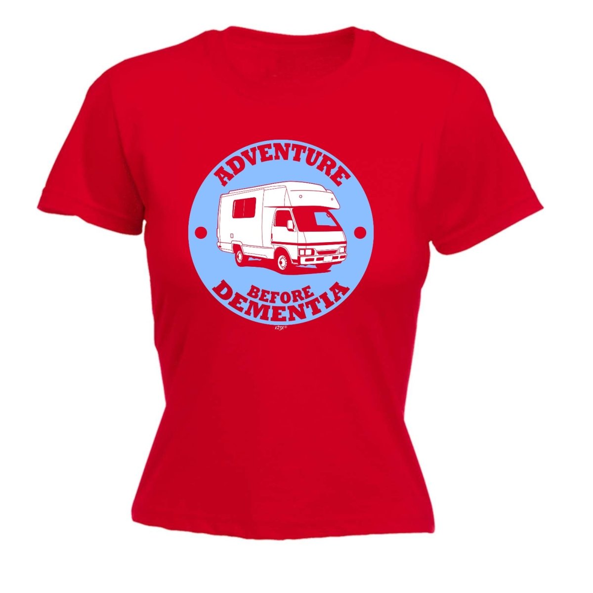 Camper Adventure Before - Funny Novelty Womens T-Shirt T Shirt Tshirt - 123t Australia | Funny T-Shirts Mugs Novelty Gifts