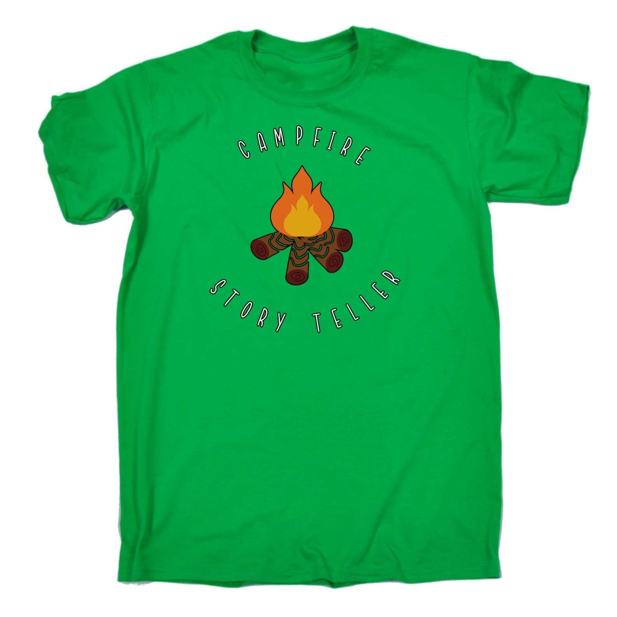 Campfire Storyteller Camping Camp - Mens Funny T-Shirt Tshirts Tee Shirt - 123t Australia | Funny T-Shirts Mugs Novelty Gifts