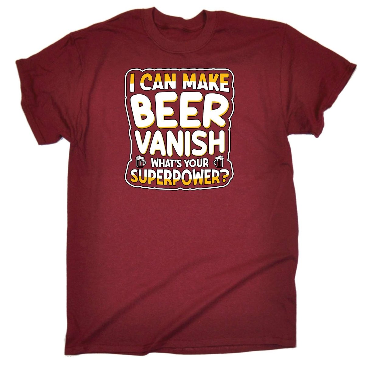 Can Make Beer Vanish Whats Your Superpower Alcohol - Mens Funny T-Shirt Tshirts Tee Shirt - 123t Australia | Funny T-Shirts Mugs Novelty Gifts