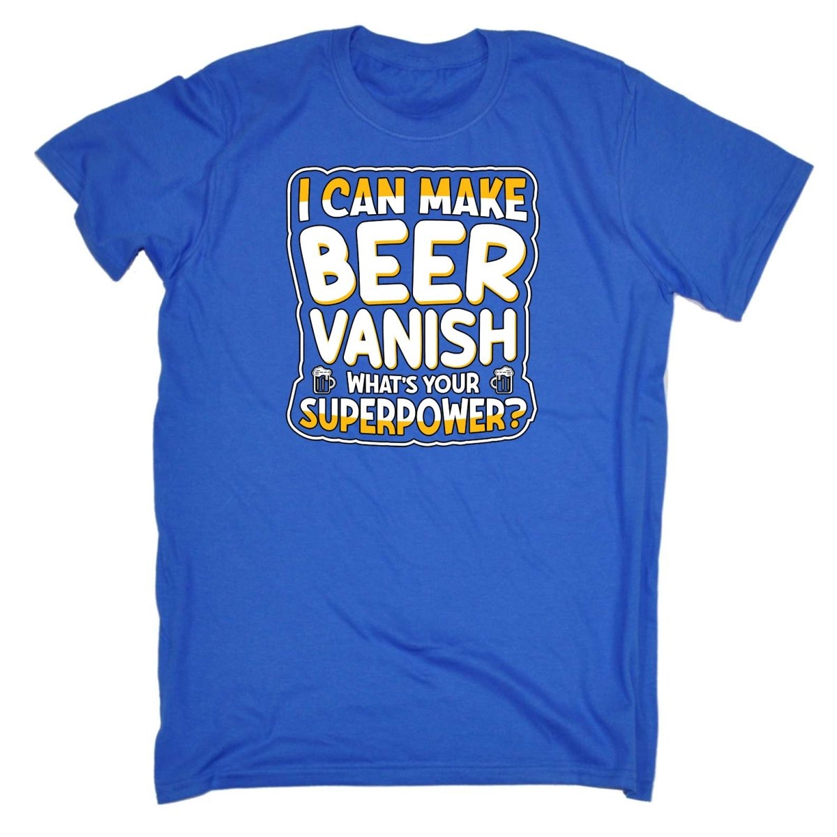 Can Make Beer Vanish Whats Your Superpower Alcohol - Mens Funny T-Shirt Tshirts Tee Shirt - 123t Australia | Funny T-Shirts Mugs Novelty Gifts