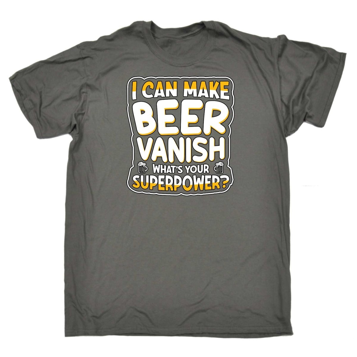 Can Make Beer Vanish Whats Your Superpower Alcohol - Mens Funny T-Shirt Tshirts Tee Shirt - 123t Australia | Funny T-Shirts Mugs Novelty Gifts