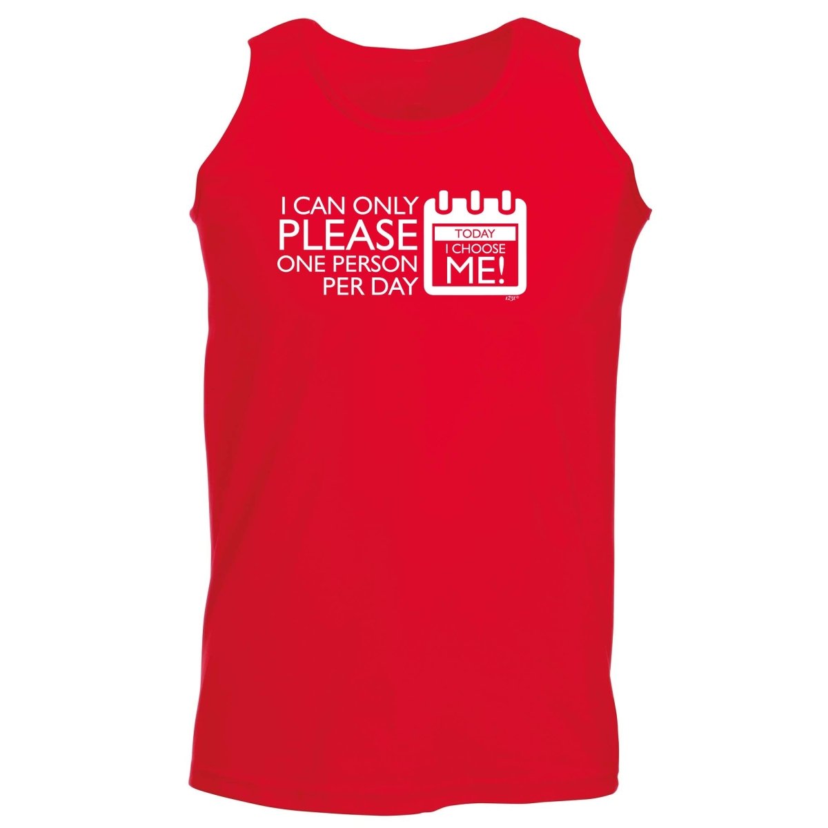 Can Only Please One Person Today Choose Me - Funny Novelty Vest Singlet Unisex Tank Top - 123t Australia | Funny T-Shirts Mugs Novelty Gifts