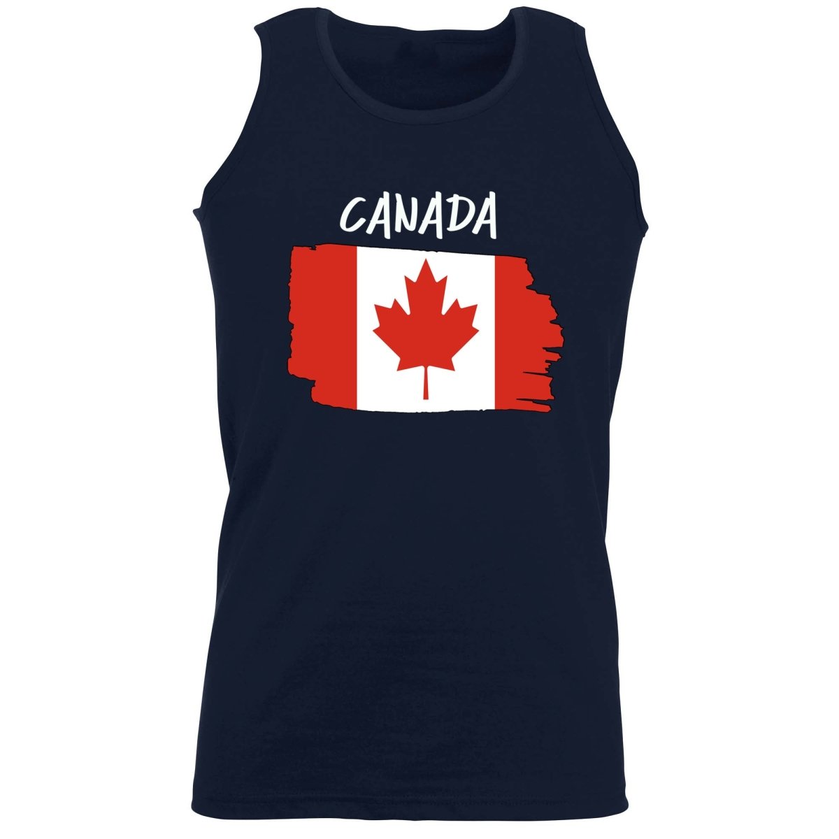 Canada Country Flag Nationality - Vest Singlet Unisex Tank Top - 123t Australia | Funny T-Shirts Mugs Novelty Gifts