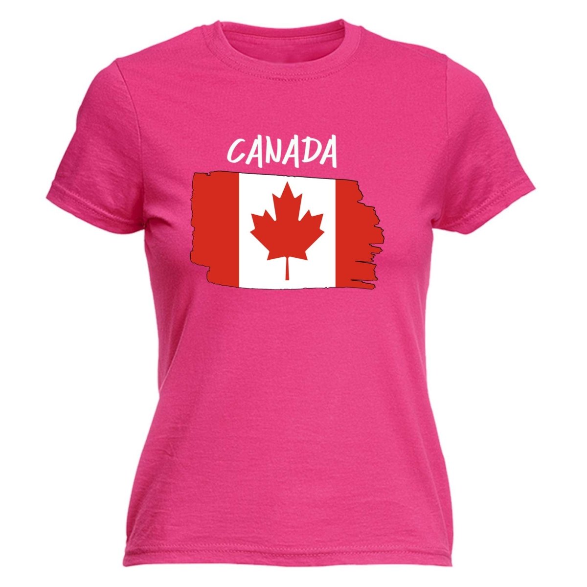 Canada Country Flag Nationality - Womens T-Shirt T Shirt Tshirt - 123t Australia | Funny T-Shirts Mugs Novelty Gifts