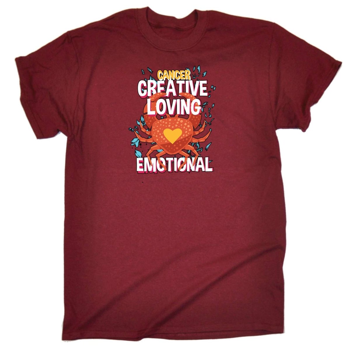 Cancer Birthday Loving Emotional - Mens Funny T-Shirt Tshirts Tee Shirt - 123t Australia | Funny T-Shirts Mugs Novelty Gifts