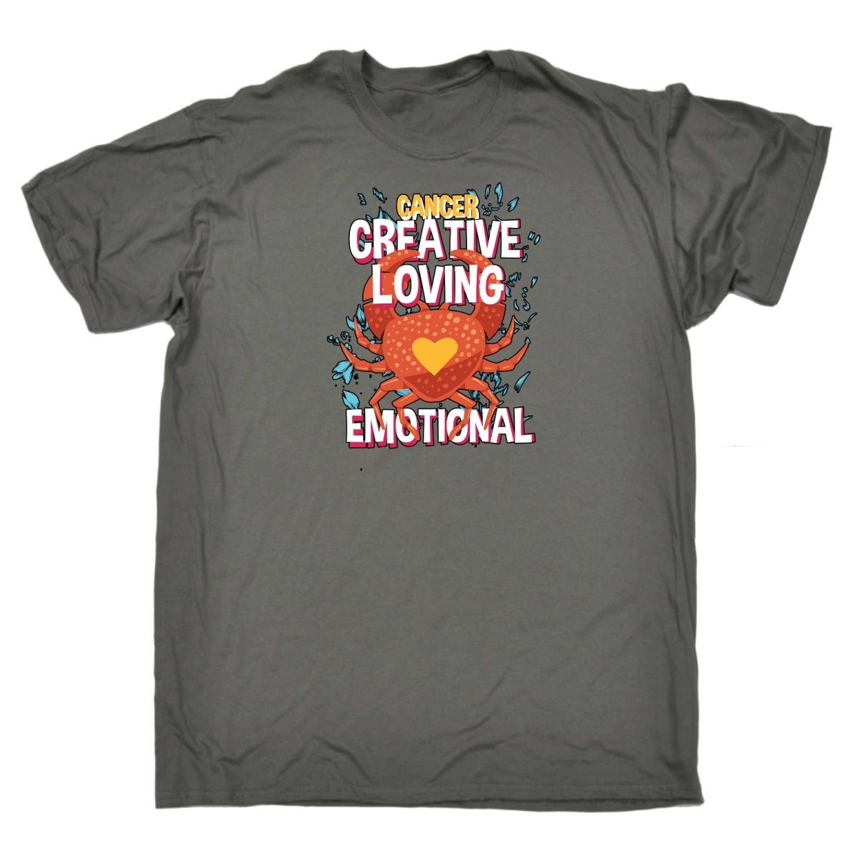 Cancer Birthday Loving Emotional - Mens Funny T-Shirt Tshirts Tee Shirt - 123t Australia | Funny T-Shirts Mugs Novelty Gifts