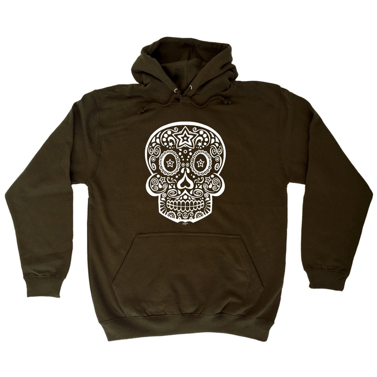Candy Skull - Funny Novelty Hoodies Hoodie - 123t Australia | Funny T-Shirts Mugs Novelty Gifts