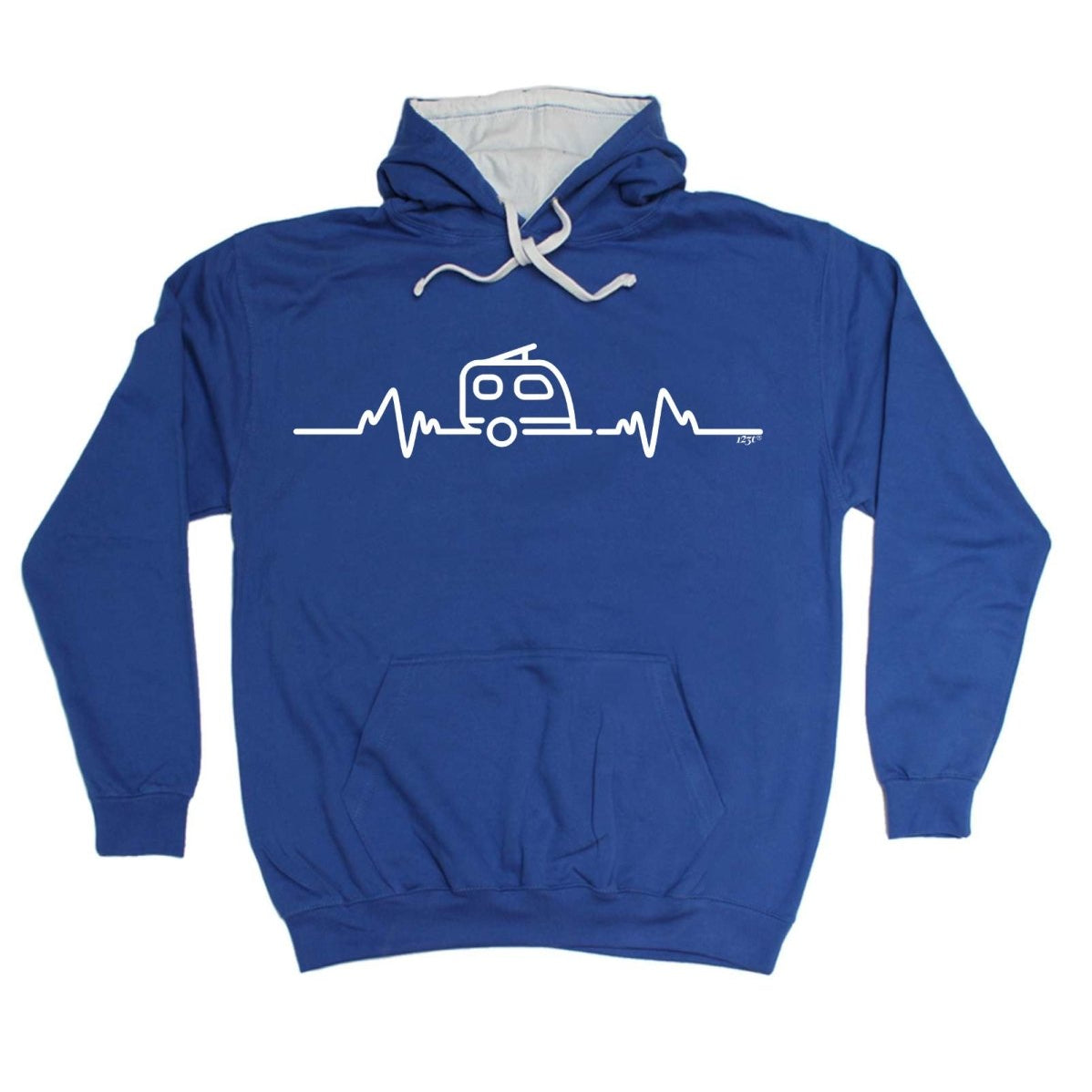 Caravan Pulse - Funny Novelty Hoodies Hoodie - 123t Australia | Funny T-Shirts Mugs Novelty Gifts